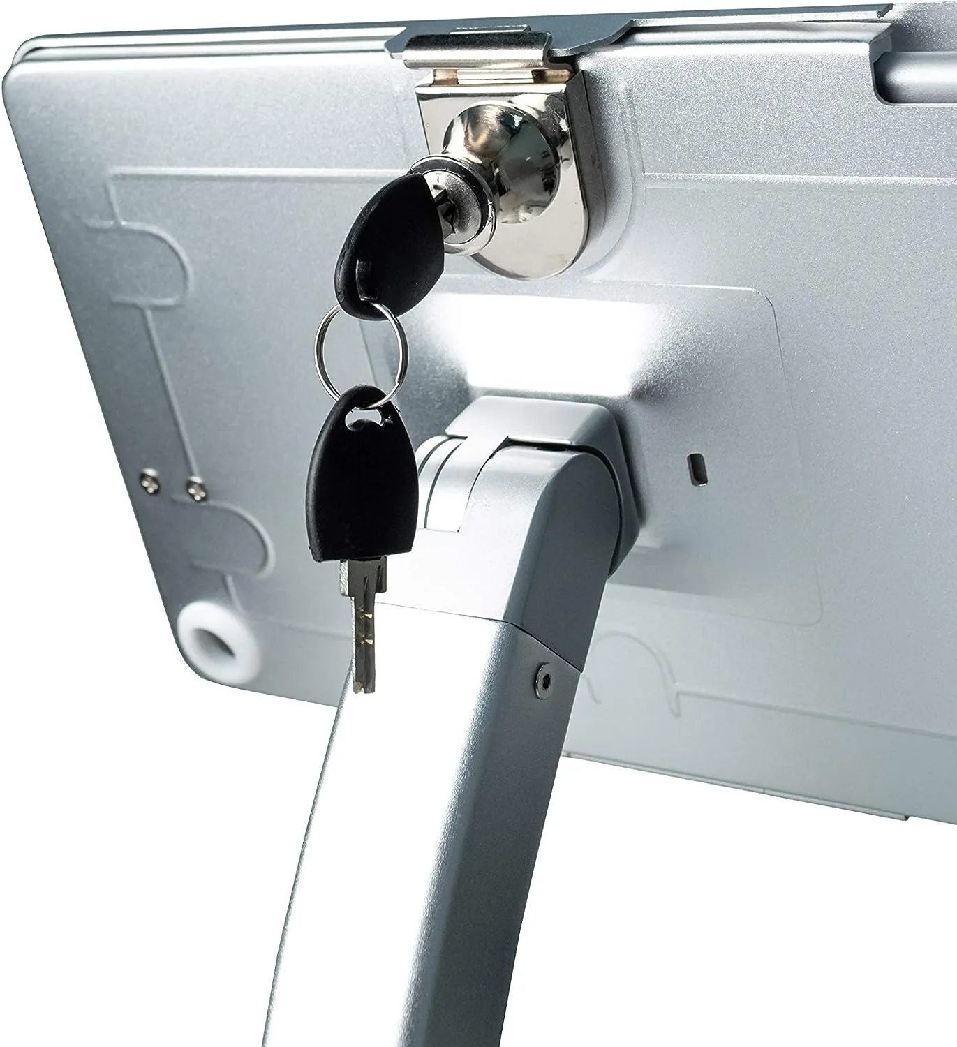 CTA Dual Security Kiosk Stand With Locking Case And Cable