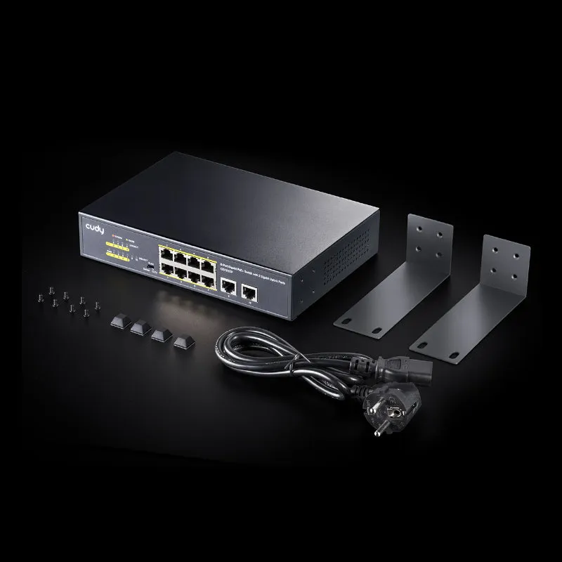 Cudy 8-Port Gigabit Unmanaged Poe  Switch