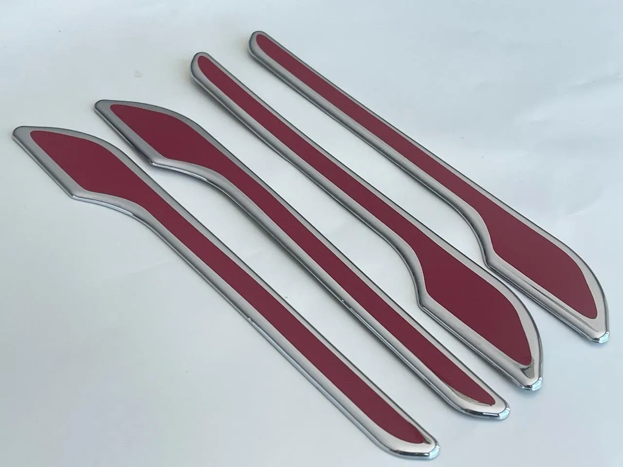 Custom Black OR Chrome Door Handle Overlays / Covers For 2020 - 2024 Tesla Model Y