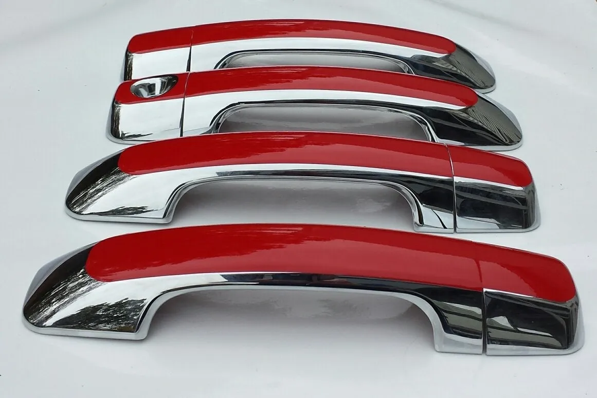 Custom Car Door Handle Overlays Covers For 2007 - 2021 Toyota Tundra