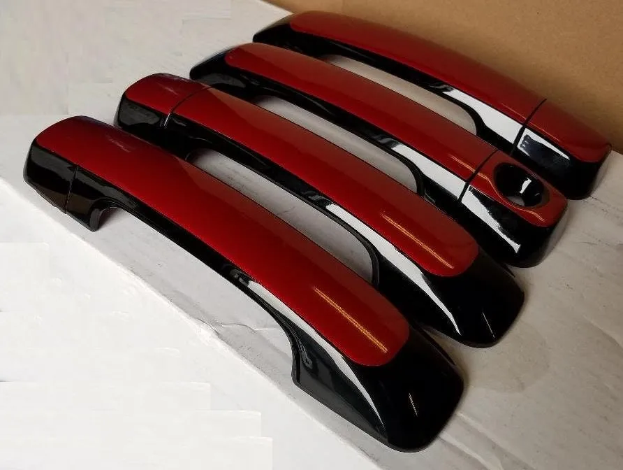 Custom Car Door Handle Overlays Covers For 2007 - 2021 Toyota Tundra