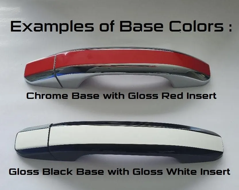 Custom Car Door Handle Overlays / Covers For the 2006 - 2013 Lexus IS250