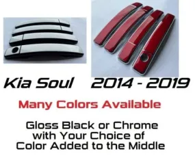 Custom Door Handle Overlays / Covers For the 2014 - 2019 Kia Soul