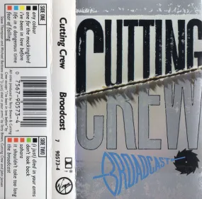 Cutting Crew - Broadcast (Cass, Album, SR) (VG )