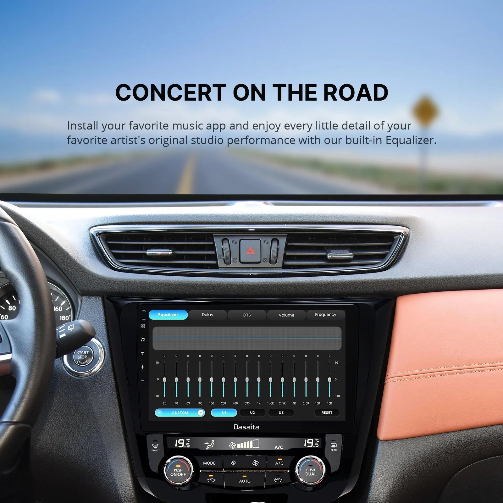Dasaita Vivid13 Car Stereo for Nissan X-Trail Qashqai Rogue 2014-2020 Wireless Carplay & Android Auto Car Radio | Qualcomm 665 | 10.2" QLED Screen | Wifi 4G LTE | 8G 256G|SWC|GPS Navigation Head unit|DTS| Optical Output