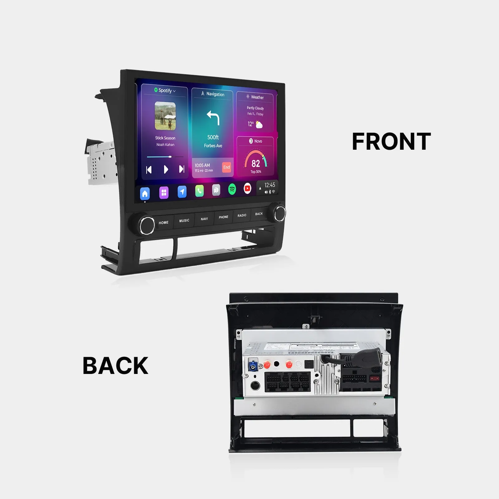 Dasaita Vivid13 Car Stereo for Toyota Tacoma 2005-2015 Wireless Carplay & Android Auto Car Radio | Qualcomm 665 | 10.2" QLED Screen | Wifi 4G LTE | 8G 256G | DTS|GPS Navigation Head Unit | Optical Output