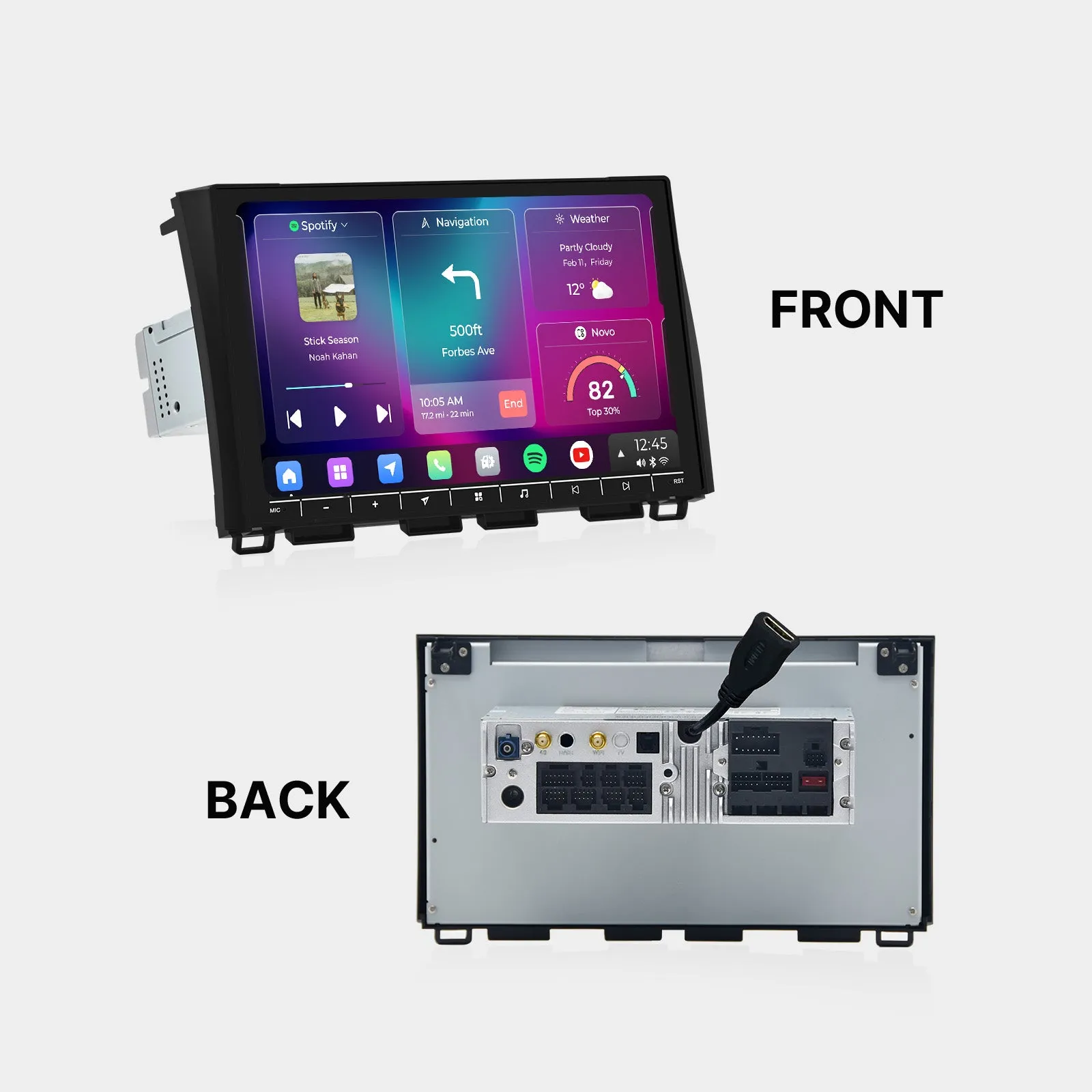 Dasaita Vivid13 Car Stereo for Toyota Tundra 2014-2021 Wireless Carplay & Android Auto Car Radio | Qualcomm 665 | 10.2" QLED Screen | Wifi 4G LTE | 8G 256G | DTS|GPS Navigation Head Unit | Optical Output