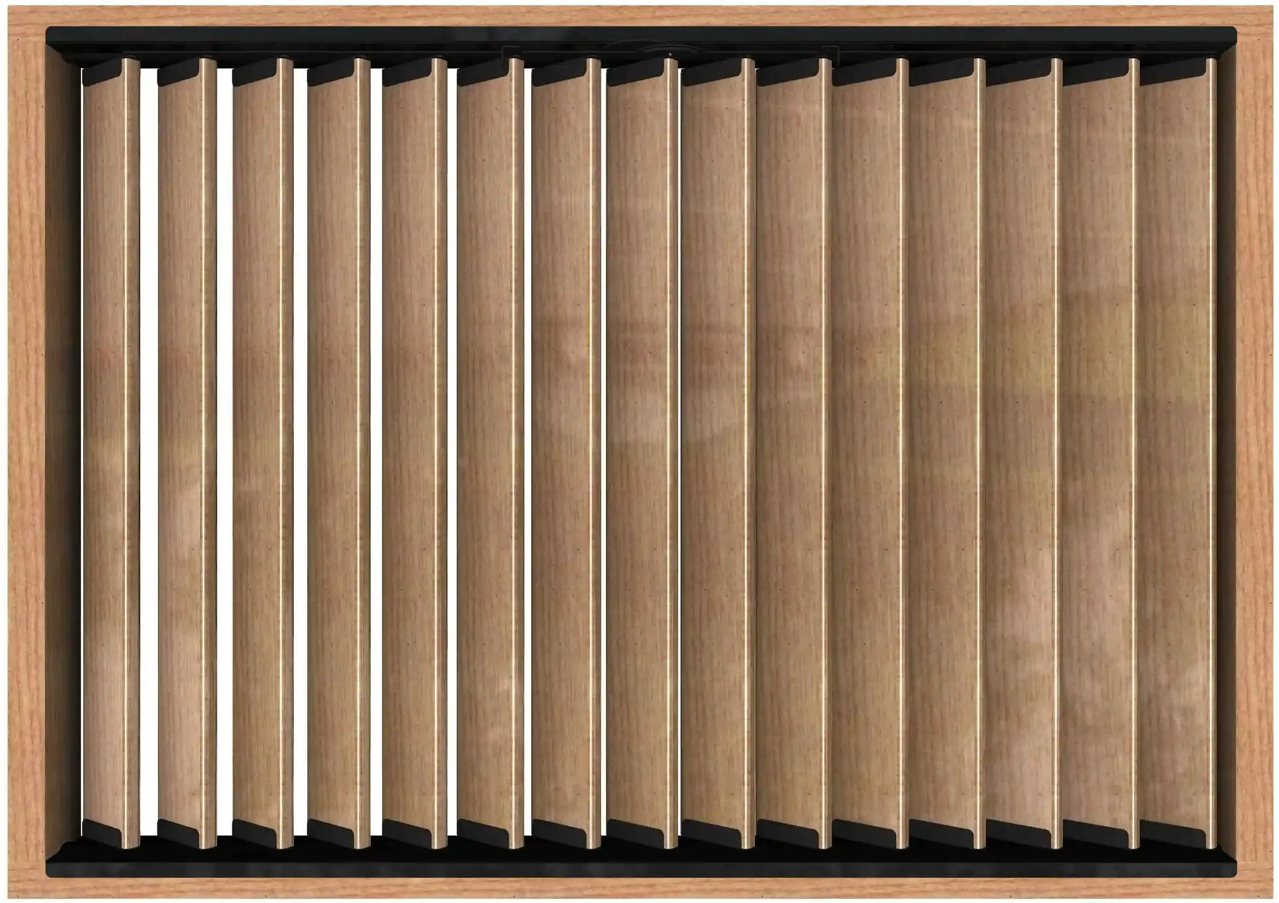Decorative 48" DIY Louver Kit