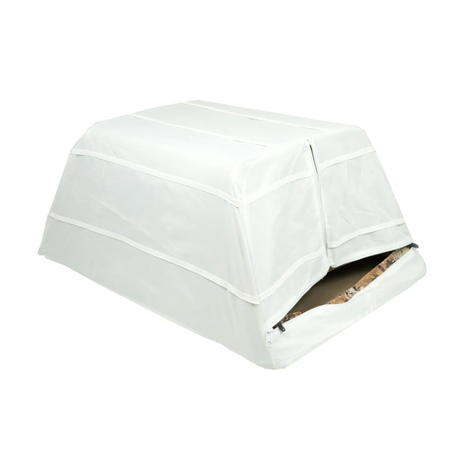 Dog Blind Snow Cover