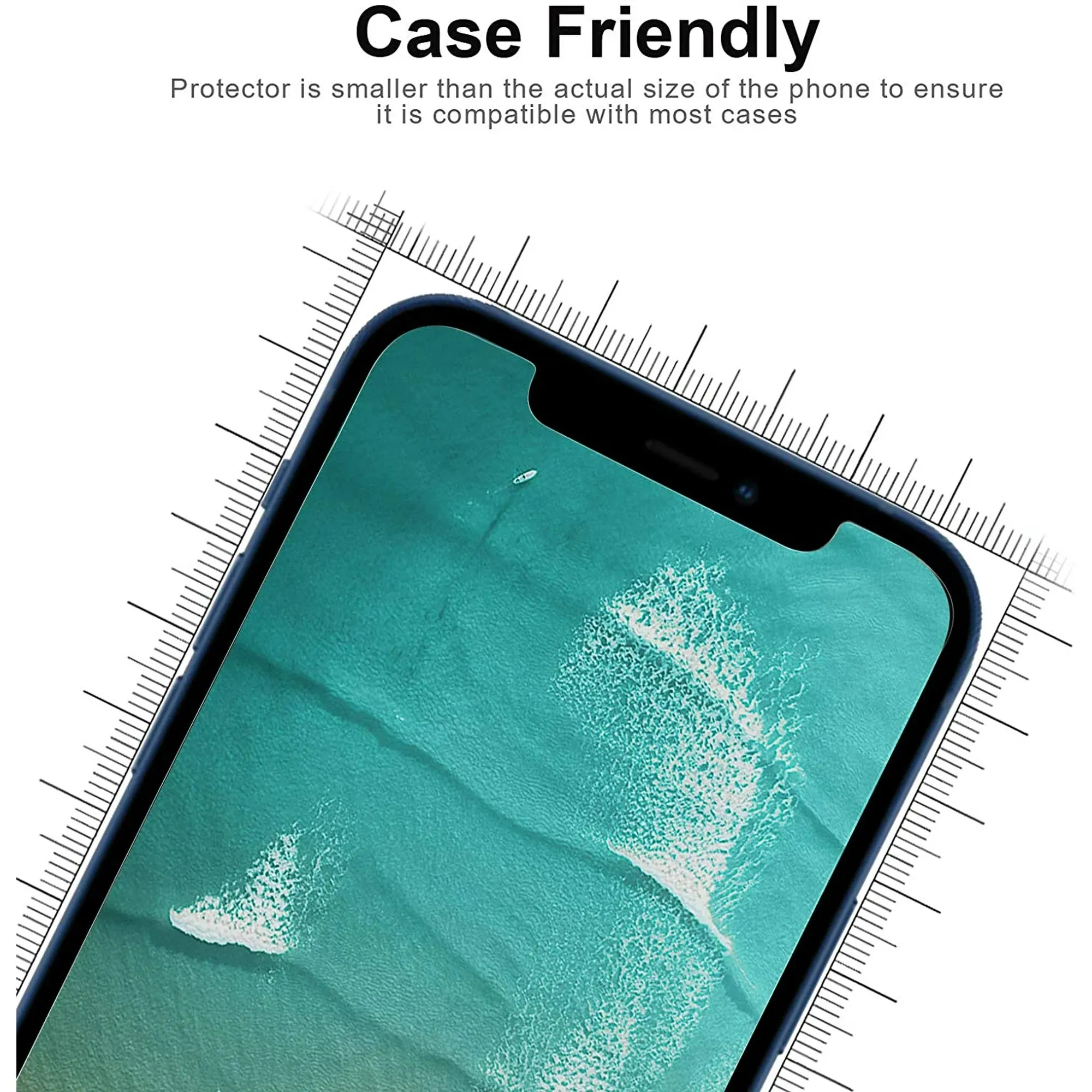 Entronix Case Screen Protector Bundle with Camera Cover Designed for Apple iPhone 13 Pro Max Privacy 9H Hardness,Bubble Free Easy Install, 3 PACK