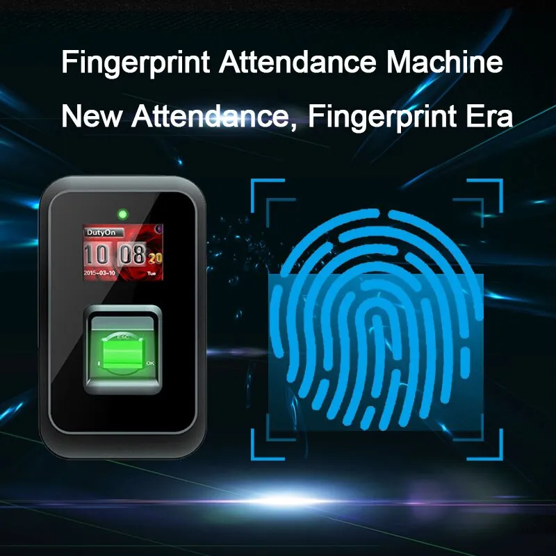 Eseye Biometric Time Attendance USB Fingerprint Attendance System Fingerprint Sensor Recorder Employee Machine For Office (English)