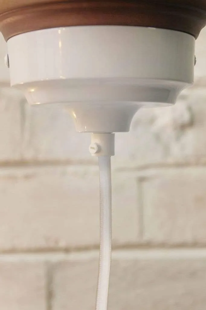 Federation Green Factory Pendant Light