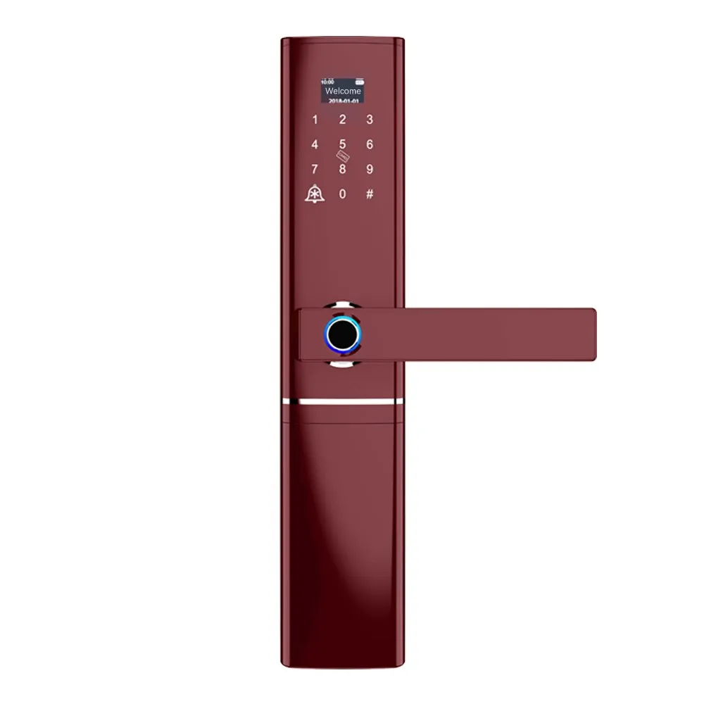 Fingerprint Door lock, Waterproof Electronic Door Lock Intelligent Biometric Door Lock Smart Fingerprint Lock