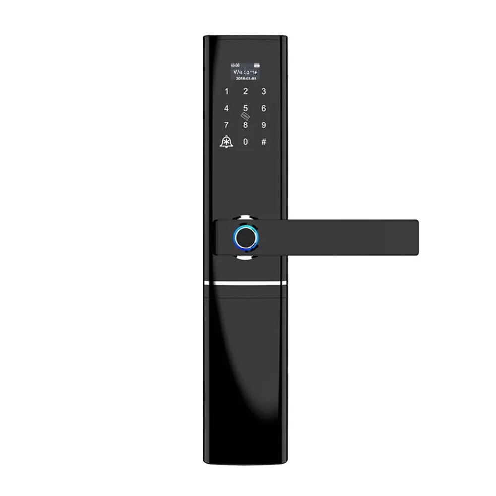 Fingerprint Door lock, Waterproof Electronic Door Lock Intelligent Biometric Door Lock Smart Fingerprint Lock