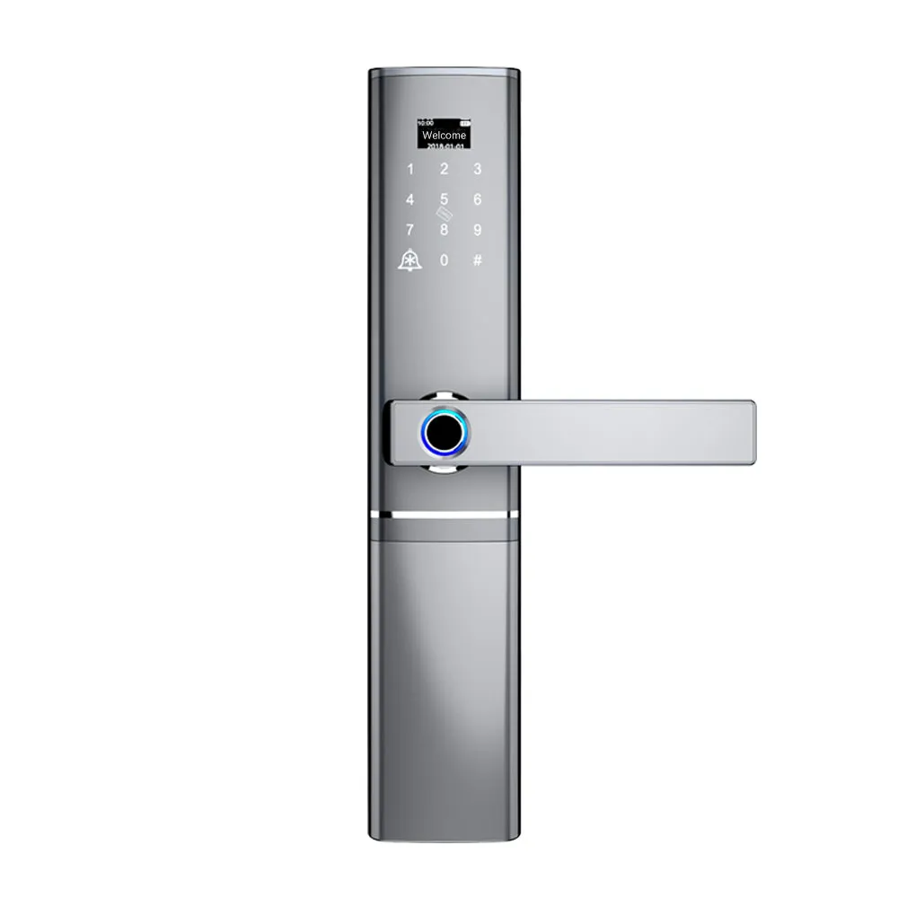 Fingerprint Door lock, Waterproof Electronic Door Lock Intelligent Biometric Door Lock Smart Fingerprint Lock