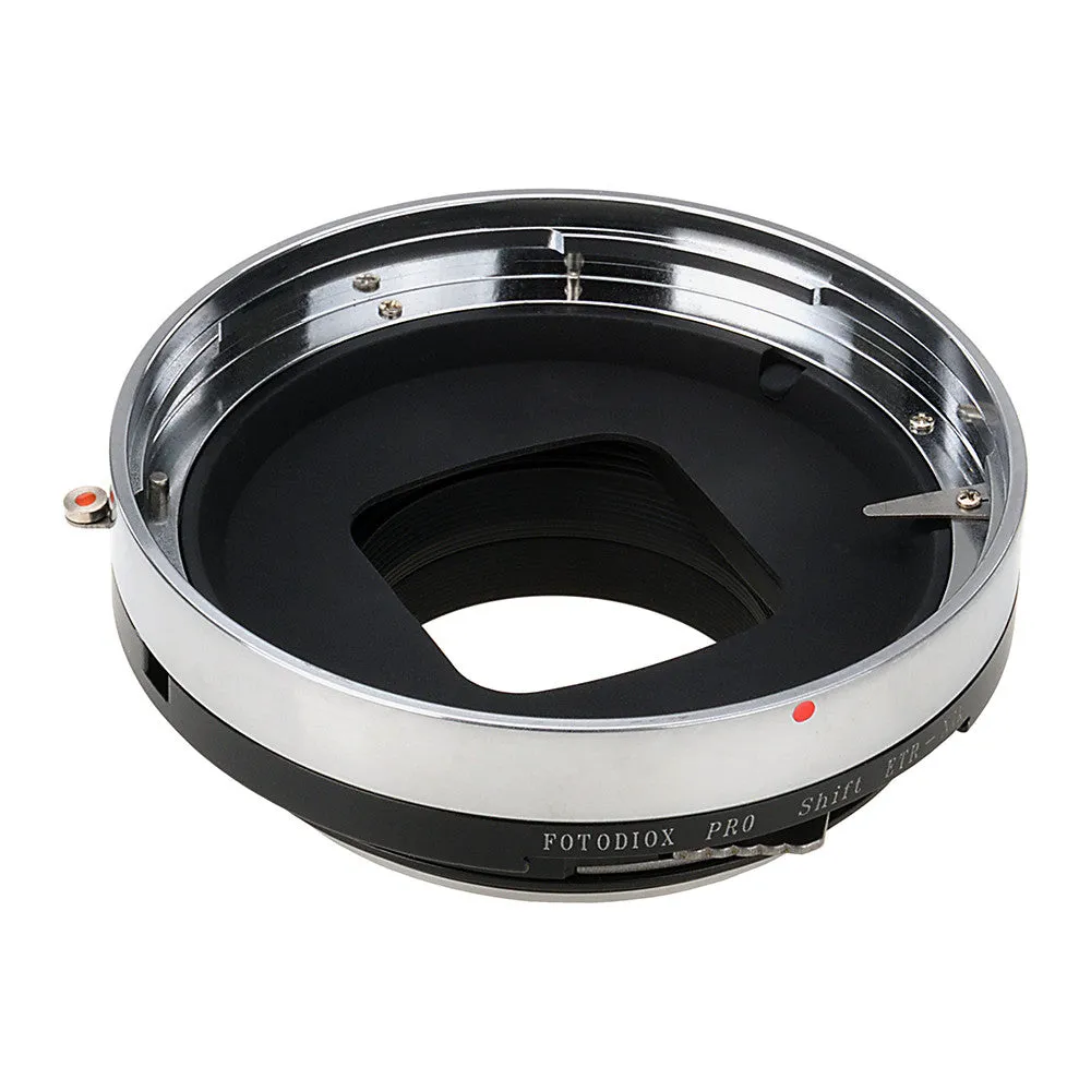 Fotodiox Pro Lens Mount Shift Adapter - Bronica ETR Mount Lens to Nikon F Mount SLR Camera Body