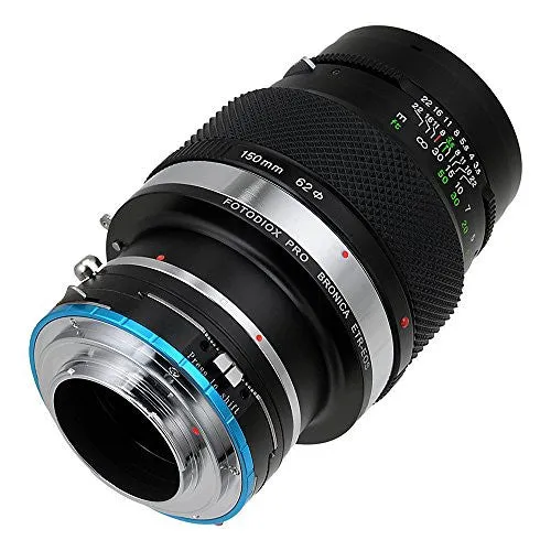 Fotodiox Pro Lens Mount Shift Adapter - Bronica ETR Mount SLR Lenses to Fujifilm Fuji X-Series Mirrorless Camera Body