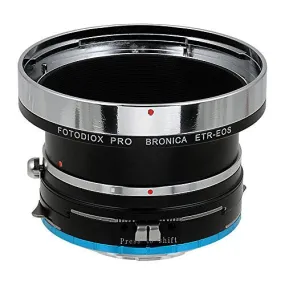 Fotodiox Pro Lens Mount Shift Adapter - Bronica ETR Mount SLR Lenses to Fujifilm Fuji X-Series Mirrorless Camera Body