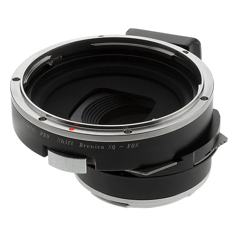 Fotodiox Pro Lens Mount Shift Adapter - Bronica SQ Mount Lens to Canon EOS (EF, EF-S) Mount SLR Camera Body