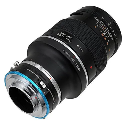 Fotodiox Pro Lens Mount Shift Adapter - Bronica SQ Mount SLR Lens to Fujifilm Fuji X-Series Mirrorless Camera Body