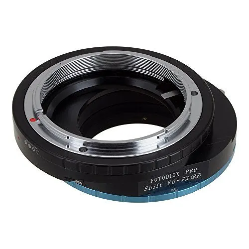 Fotodiox Pro Lens Mount Shift Adapter - Canon FD & FL 35mm SLR lens to Fujifilm Fuji X-Series Mirrorless Camera Body