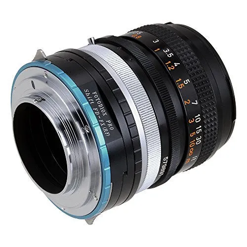 Fotodiox Pro Lens Mount Shift Adapter - Canon FD & FL 35mm SLR lens to Fujifilm Fuji X-Series Mirrorless Camera Body