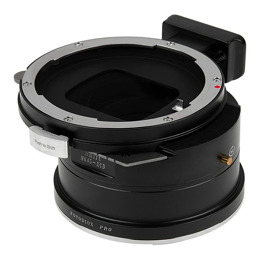 Fotodiox Pro Lens Mount Shift Adapter - Compatible With Mamiya 645 (M645) Mount Lens to Hasselblad X-System (XCD) Mount Mirrorless Camera Body
