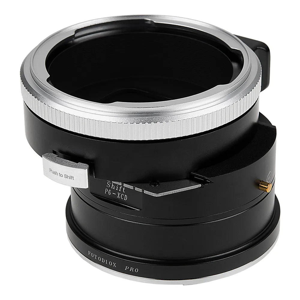 Fotodiox Pro Lens Mount Shift Adapter - Compatible With Pentacon 6 (Kiev 66) Mount Lens to Hasselblad X-System (XCD) Mount Mirrorless Camera Body