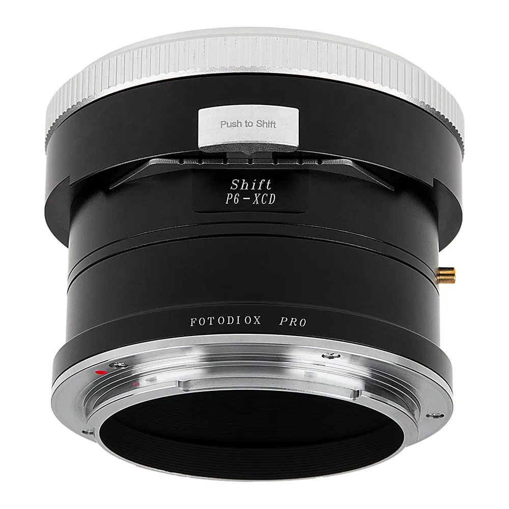 Fotodiox Pro Lens Mount Shift Adapter - Compatible With Pentacon 6 (Kiev 66) Mount Lens to Hasselblad X-System (XCD) Mount Mirrorless Camera Body