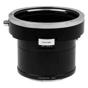 Fotodiox Pro Lens Mount Shift Adapter - Compatible With Pentax 6x7 (P67, PK67) Mount SLR Lens to Nikon Z-Mount Mirrorless Cameras