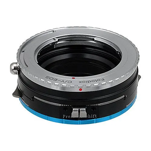 Fotodiox Pro Lens Mount Shift Adapter - Contax/Yashica (CY) SLR Lens to Fujifilm Fuji X-Series Mirrorless Camera Body