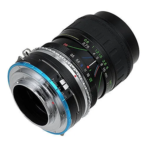 Fotodiox Pro Lens Mount Shift Adapter - Contax/Yashica (CY) SLR Lens to Fujifilm Fuji X-Series Mirrorless Camera Body