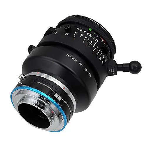 Fotodiox Pro Lens Mount Shift Adapter - Hasselblad V-Mount SLR Lenses to Fujifilm Fuji X-Series Mirrorless Camera Body