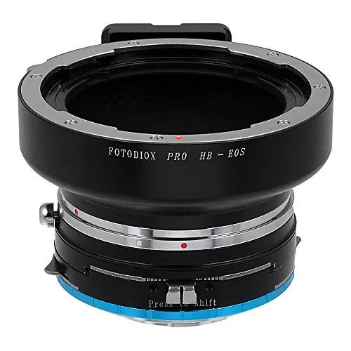 Fotodiox Pro Lens Mount Shift Adapter - Hasselblad V-Mount SLR Lenses to Fujifilm Fuji X-Series Mirrorless Camera Body