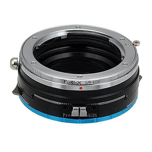 Fotodiox Pro Lens Mount Shift Adapter - Leica R SLR Lens to Fujifilm Fuji X-Series Mirrorless Camera Body