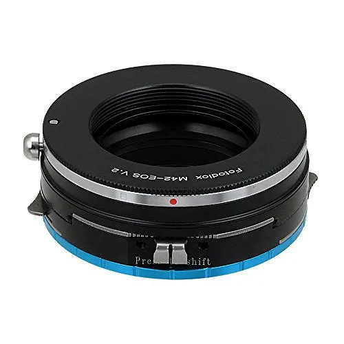 Fotodiox Pro Lens Mount Shift Adapter - M42 Type 1 & 2 Screw Mount SLR Lens to Fujifilm Fuji X-Series Mirrorless Camera Body