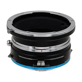 Fotodiox Pro Lens Mount Shift Adapter - Mamiya 645 (M645) Mount Lenses to Fujifilm Fuji X-Series Mirrorless Camera Body