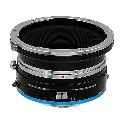 Fotodiox Pro Lens Mount Shift Adapter - Mamiya 645 (M645) Mount Lenses to Fujifilm Fuji X-Series Mirrorless Camera Body