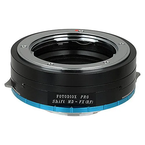Fotodiox Pro Lens Mount Shift Adapter - Minolta Rokkor (SR / MD / MC) SLR Lens to Fujifilm Fuji X-Series Mirrorless Camera Body