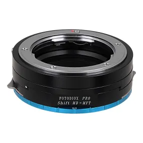 Fotodiox Pro Lens Mount Shift Adapter - Minolta Rokkor (SR / MD / MC) SLR Lens to Micro Four Thirds (MFT, M4/3) Mount Mirrorless Camera Body