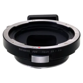 Fotodiox Pro Shift Lens Mount Adapter - Hasselblad V-Mount SLR Lens to Nikon F Mount SLR Camera Body