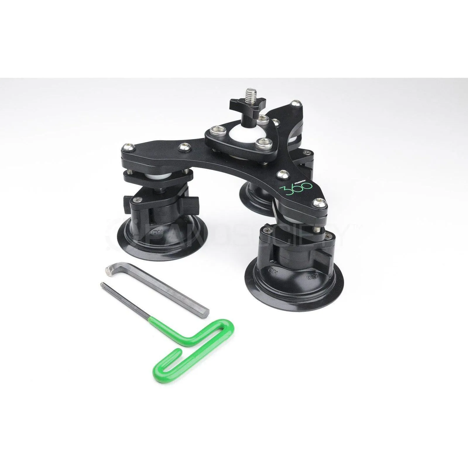 Freedom 360 Swivel Tri-base with Suction Cups