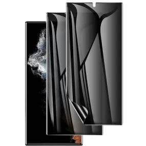 Galaxy S23 Ultra Privacy Screen Protector | Fingerprint Works (2 Pack)