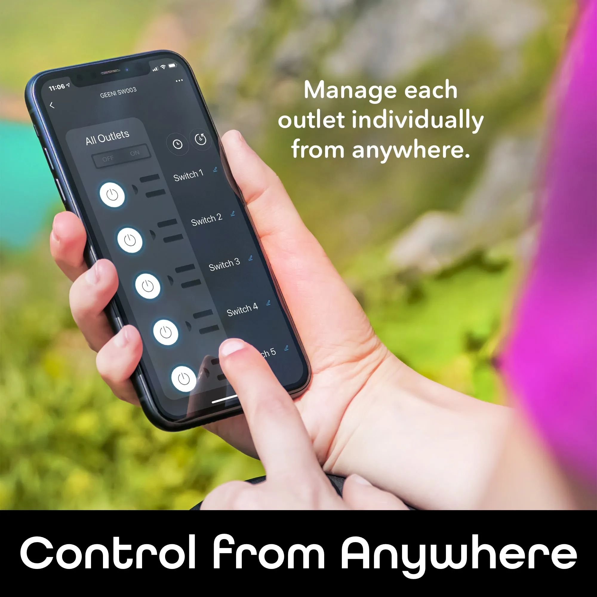 Geeni 6-Outlet Surge Protector