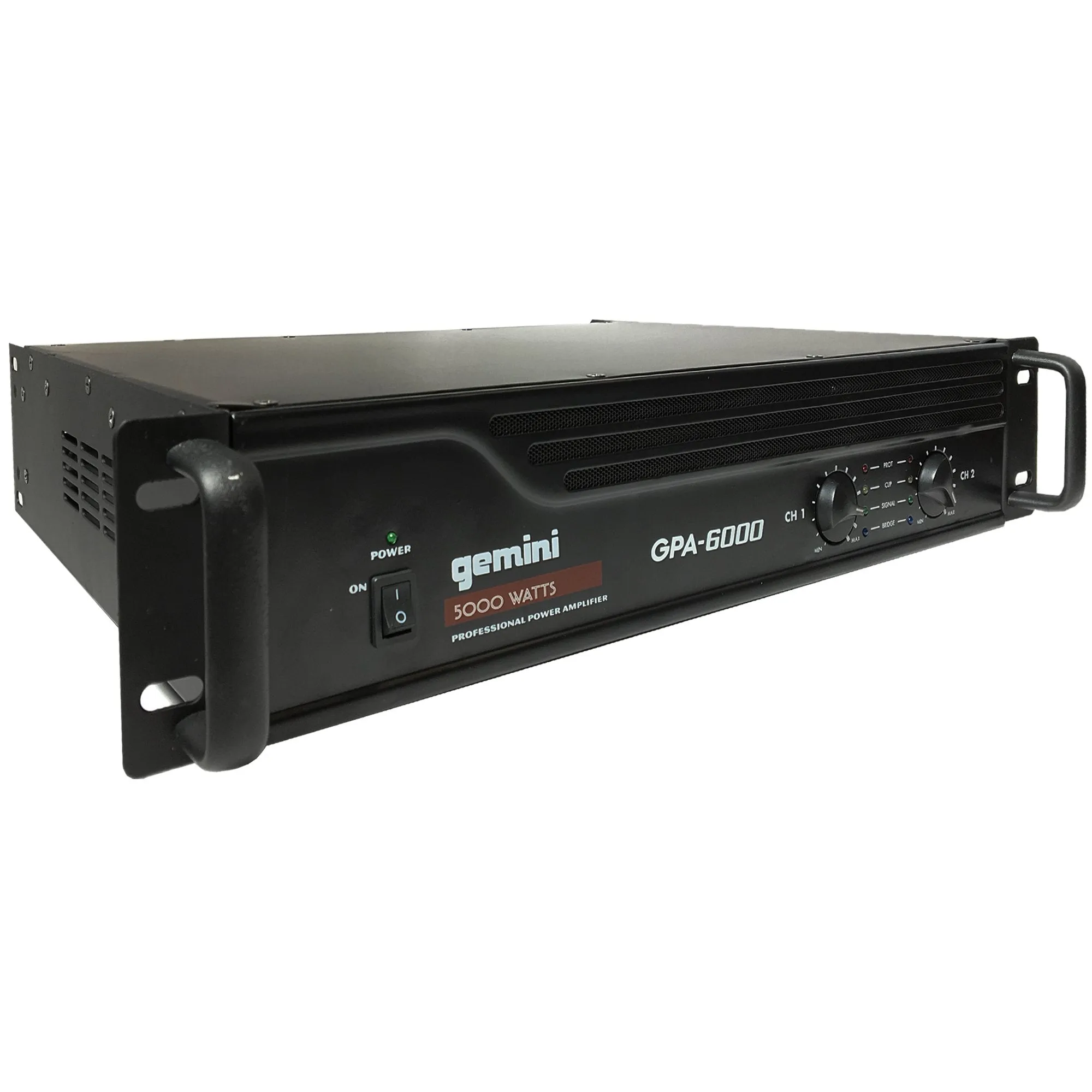 Gemini GPA-6000 5000W Professional DJ Power Amplifier