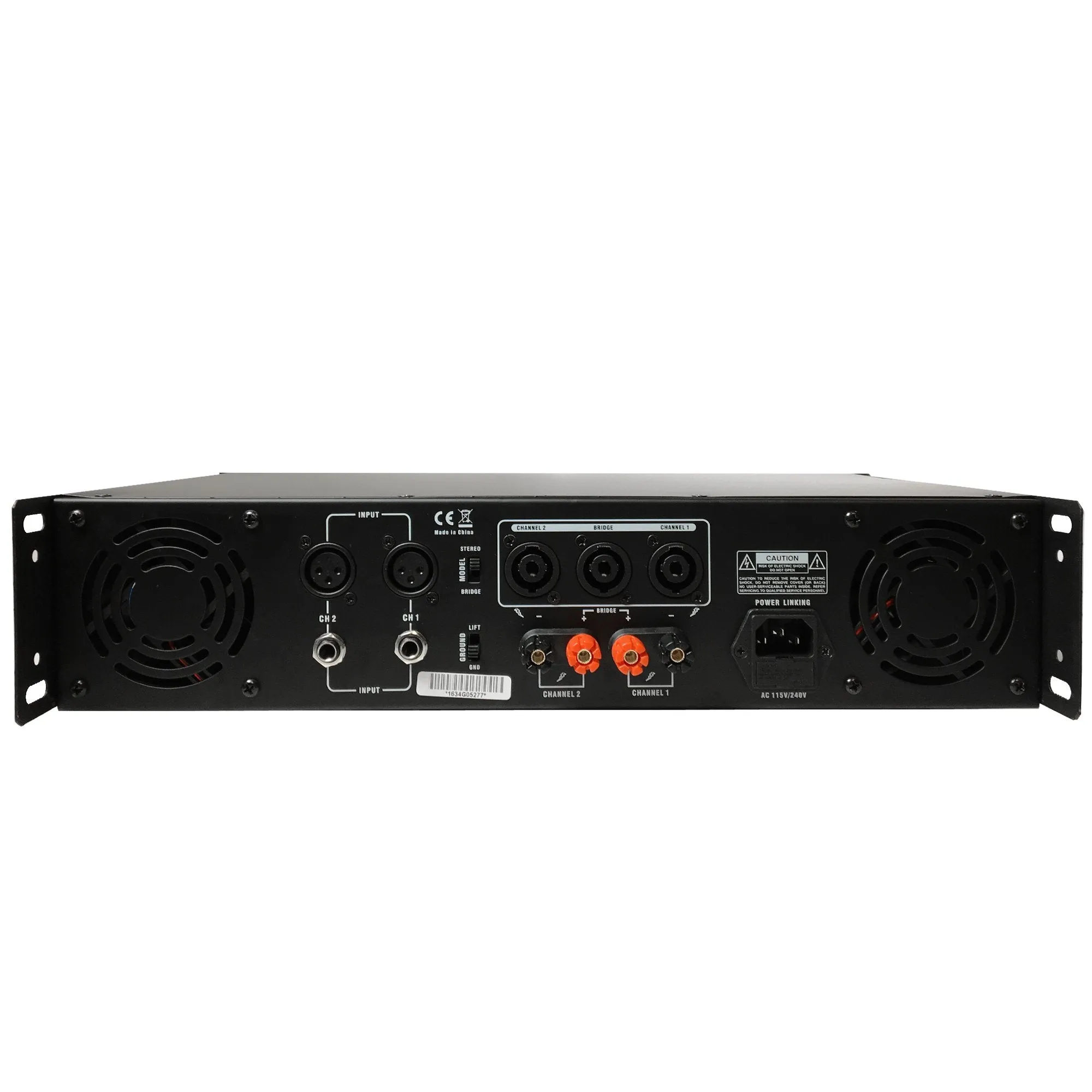 Gemini GPA-6000 5000W Professional DJ Power Amplifier