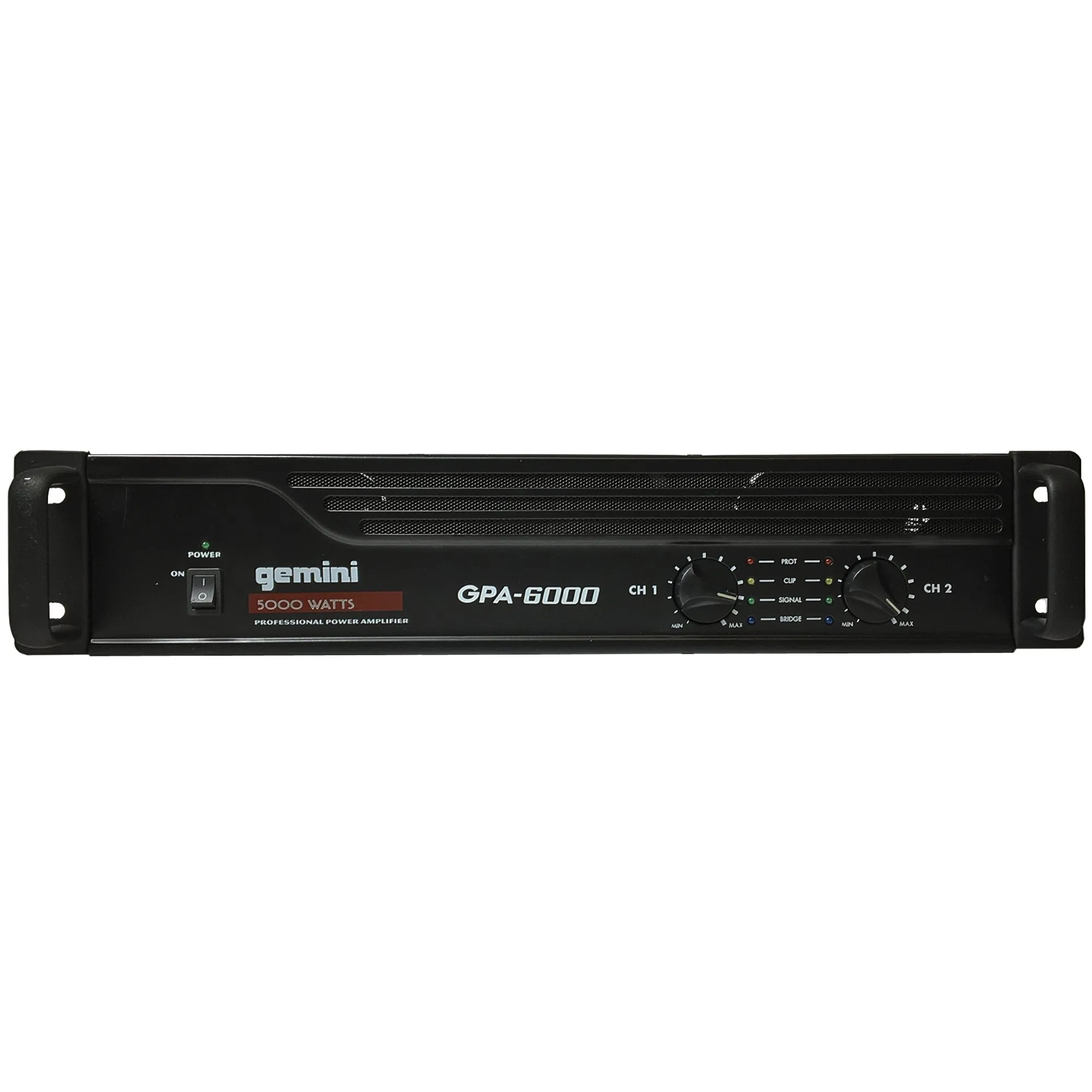 Gemini GPA-6000 5000W Professional DJ Power Amplifier
