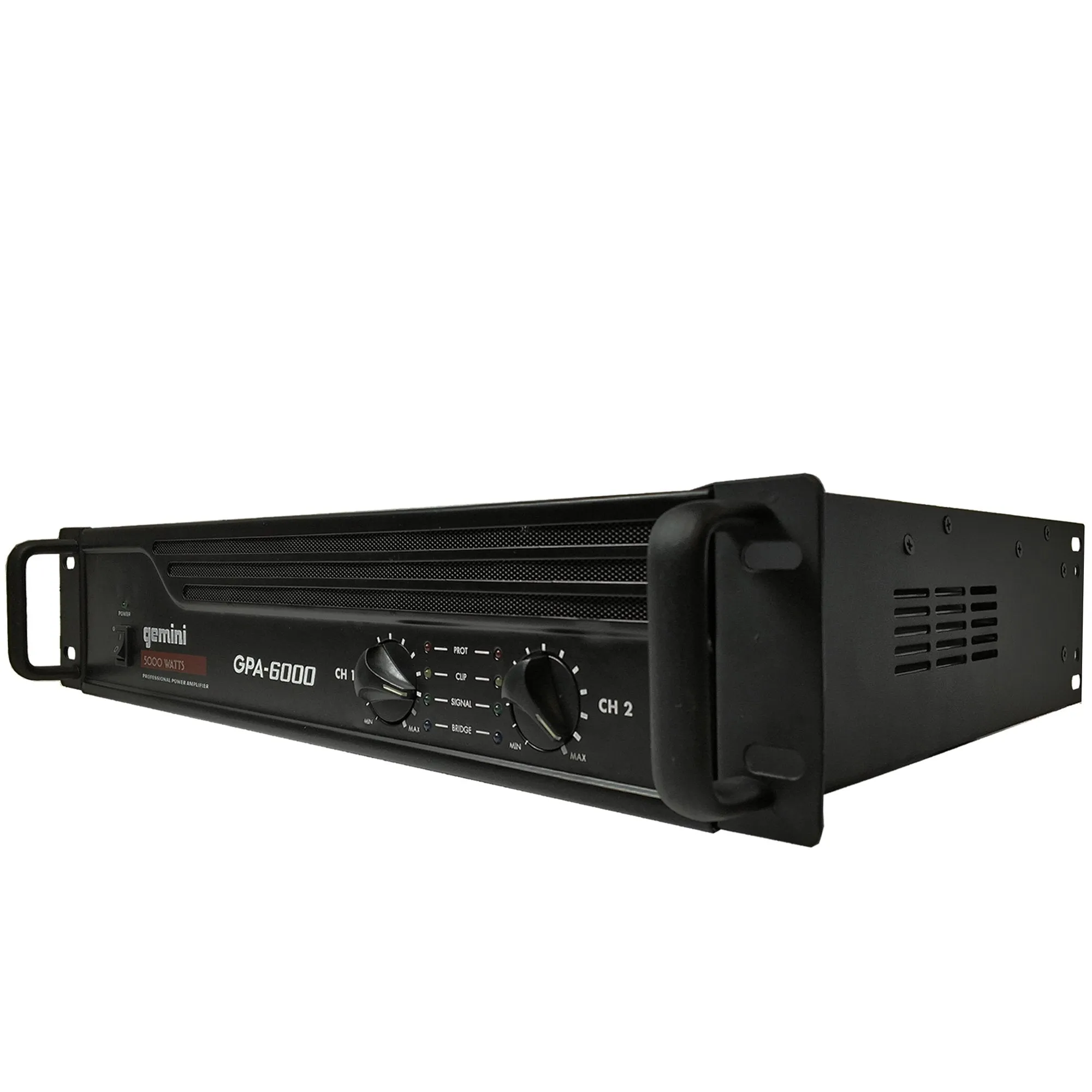 Gemini GPA-6000 5000W Professional DJ Power Amplifier