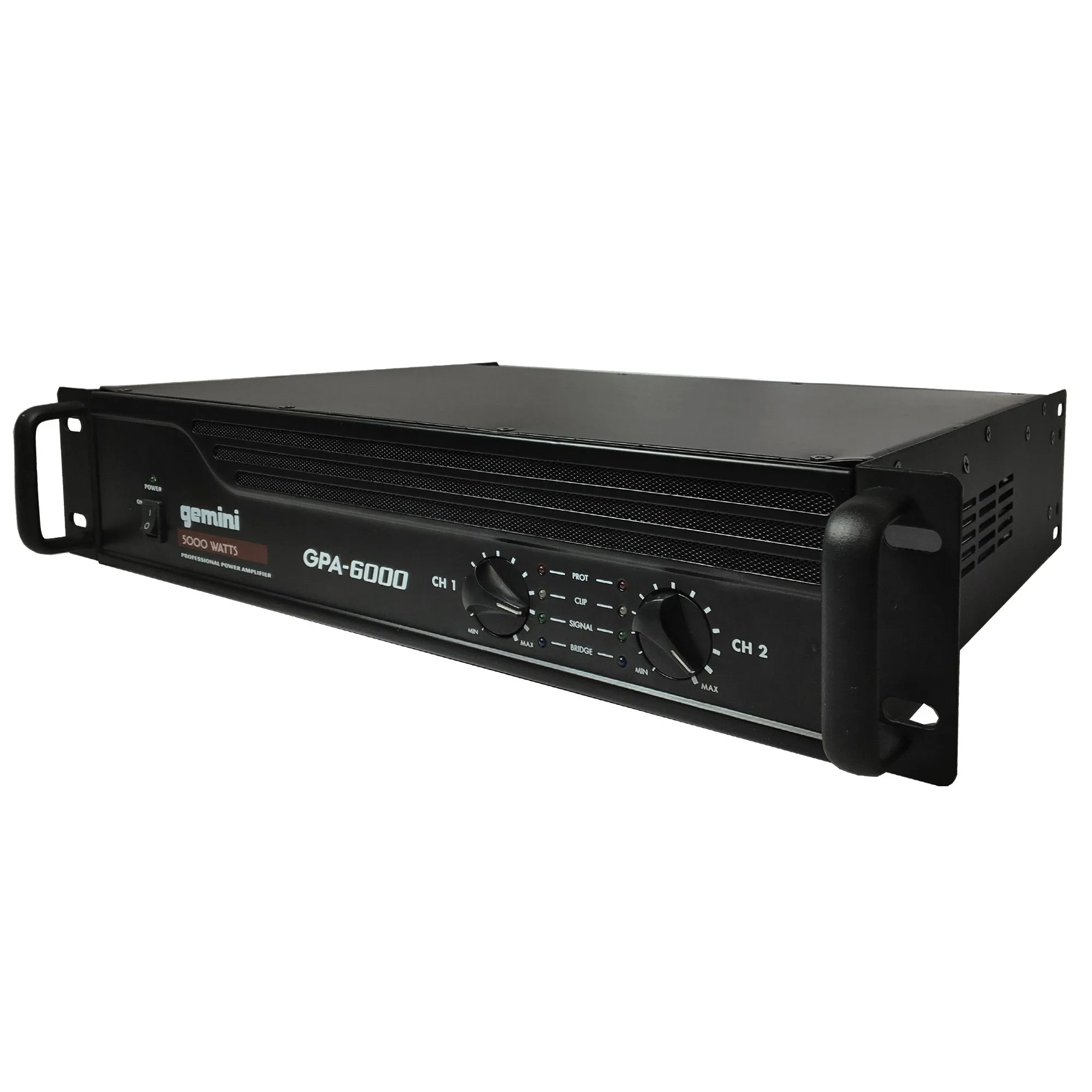 Gemini GPA-6000 5000W Professional DJ Power Amplifier