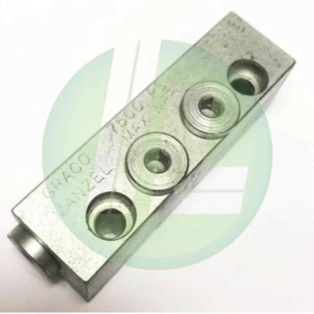 Graco 562681 Manzel MHH-12S Divider Valve Block Assembly
